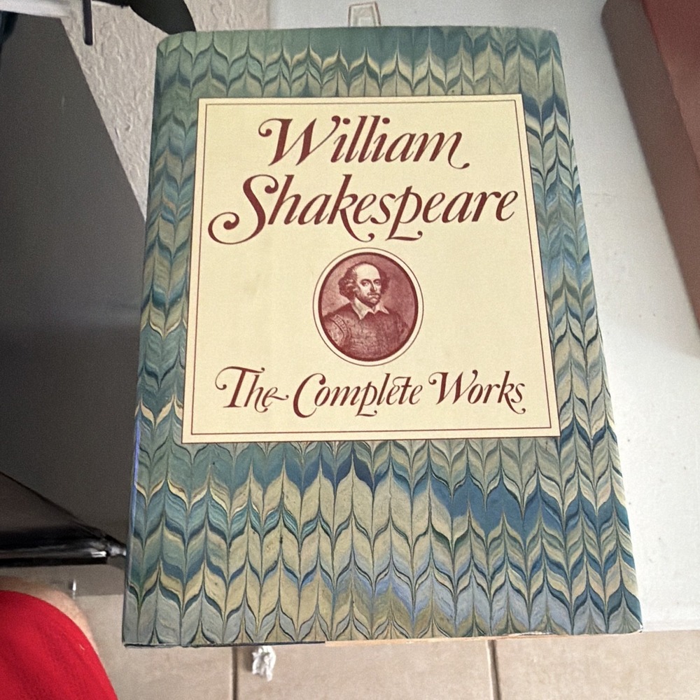 William Shakespeare The Complete Works Hardcover Collection Drama Plays English